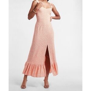 Express Coral Maxi Dress